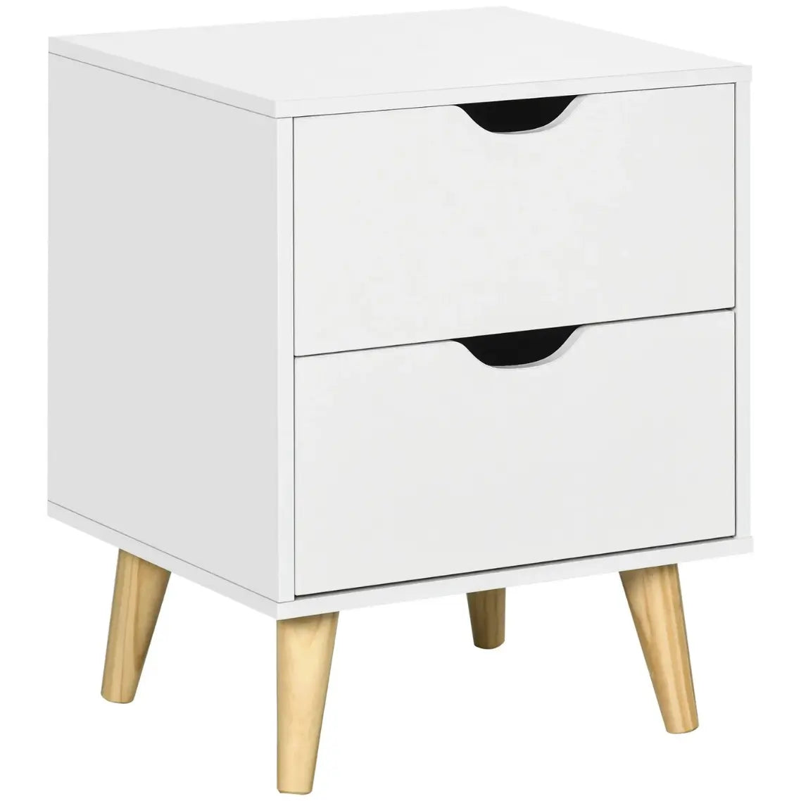 Table de Chevet Scandinave Bois Blanc