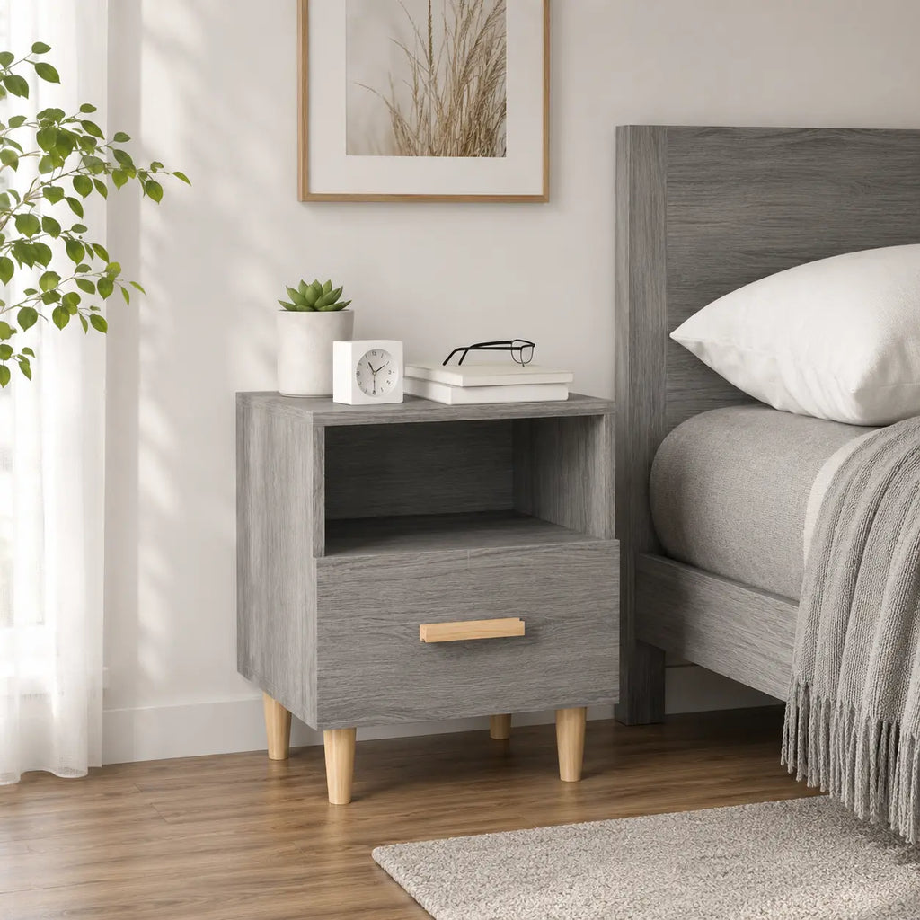 Table de Chevet Scandinave 1 Tiroir