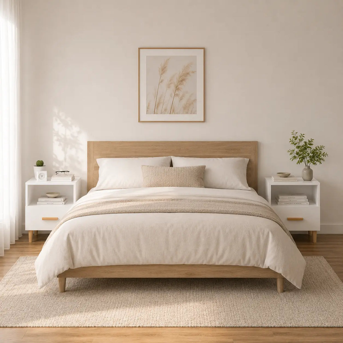 Table de Chevet Scandinave 1 Tiroir