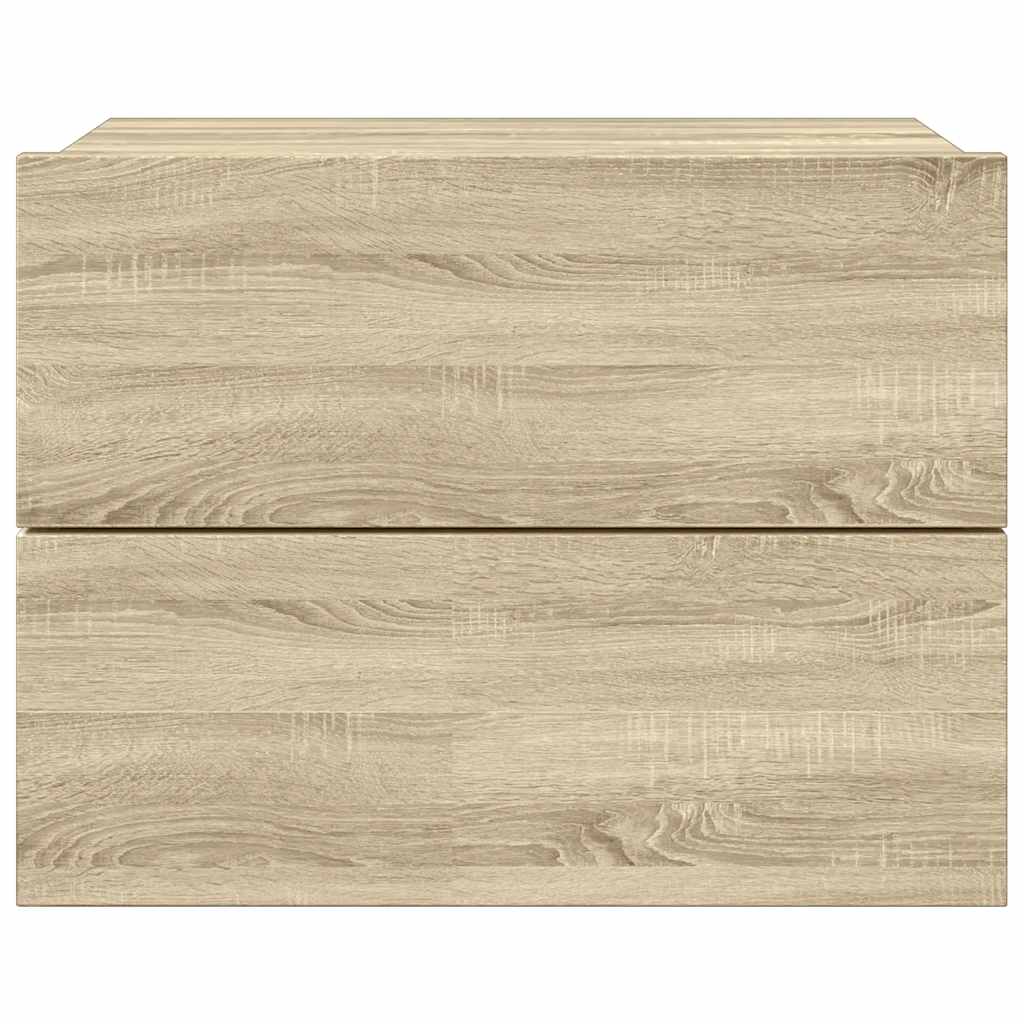 Table de Chevet Murale Suspendue Bois