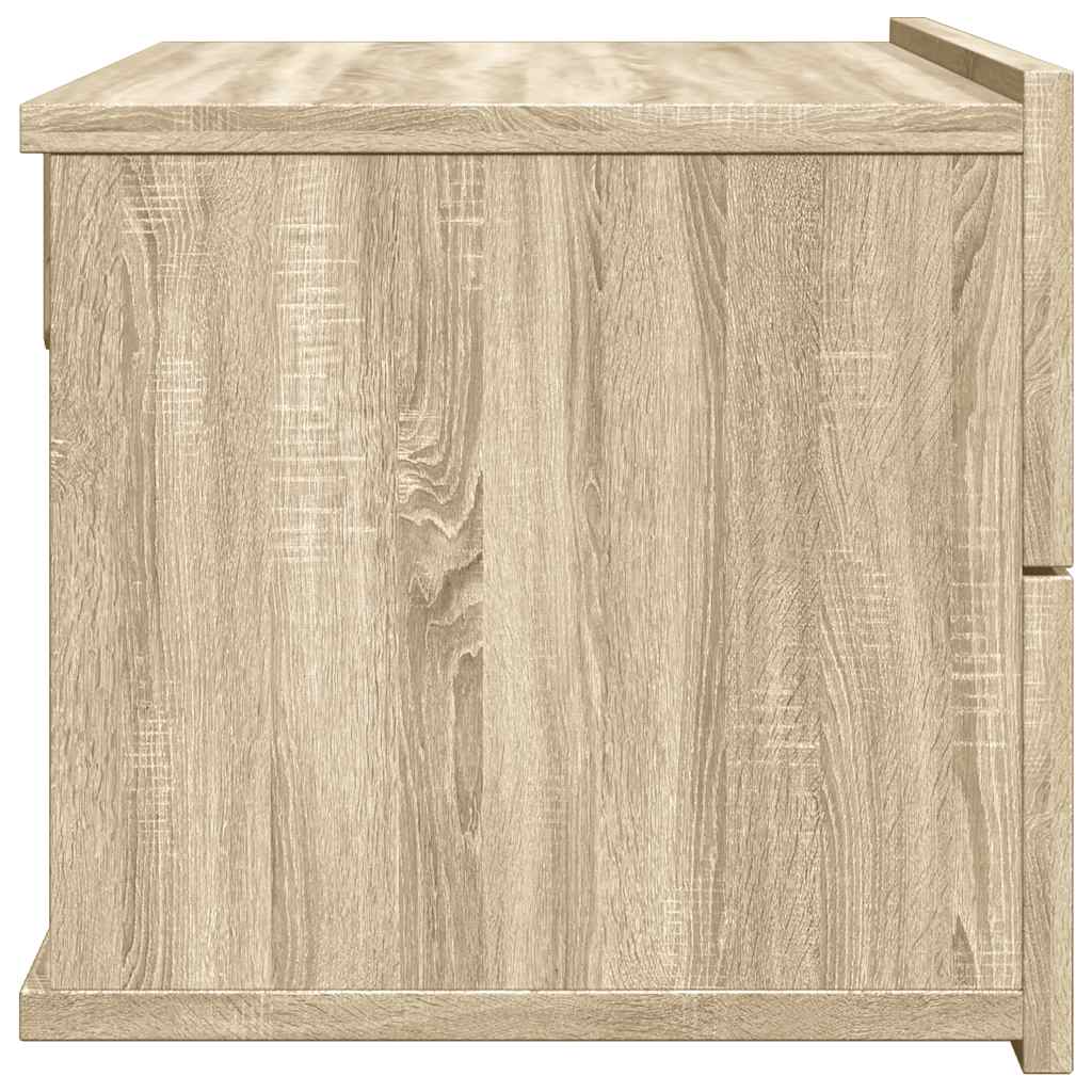 Table de Chevet Murale Suspendue Bois
