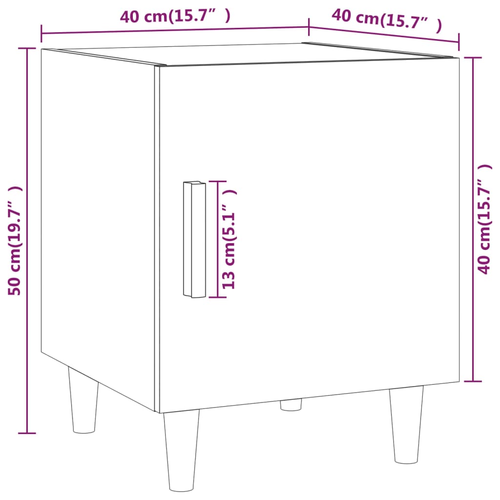 Table de Chevet Bois