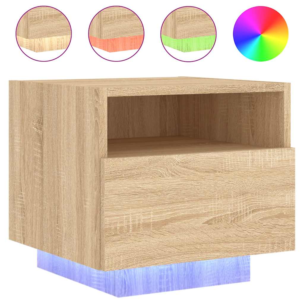 Table de Chevet Moderne LED