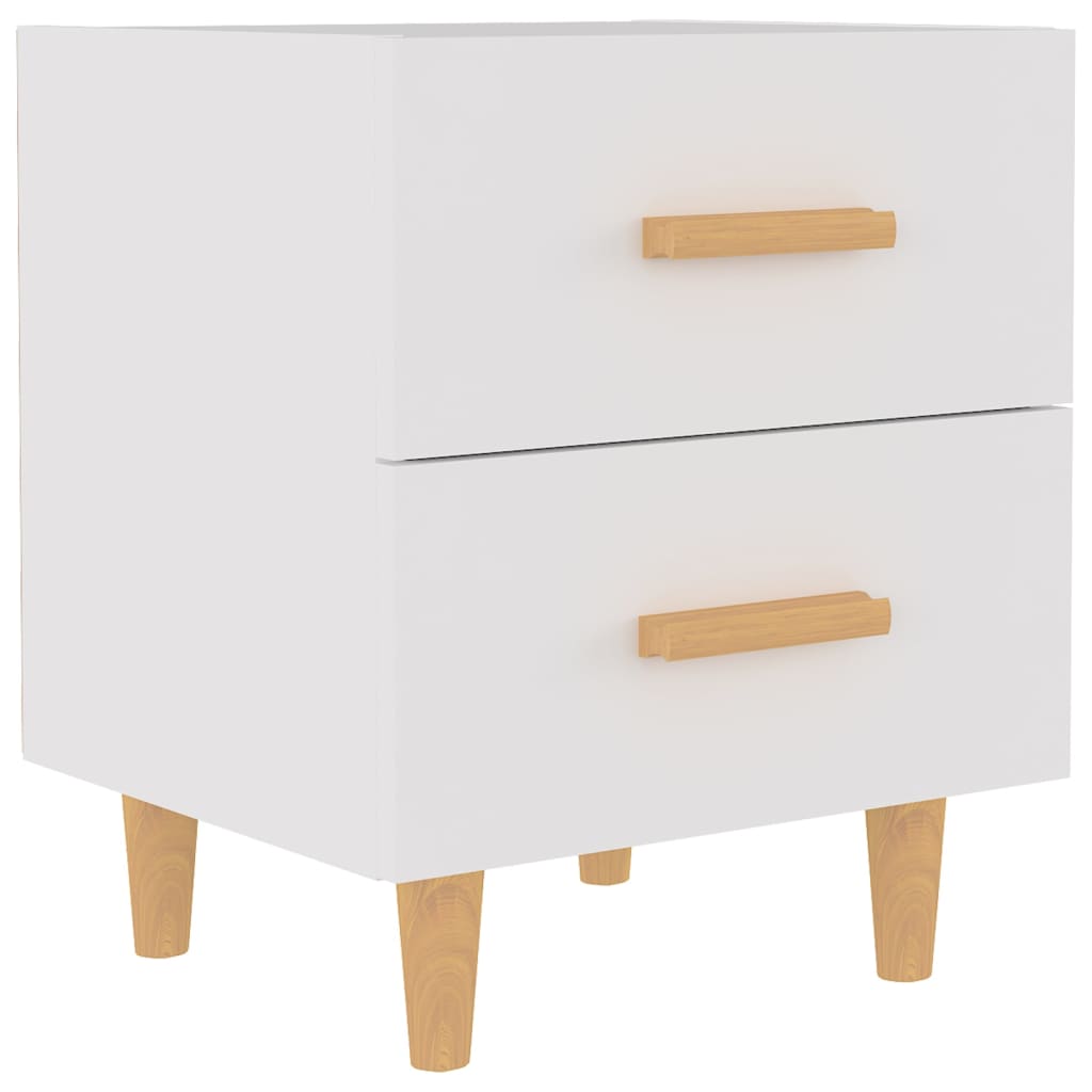 Table de Chevet Scandinave Blanche