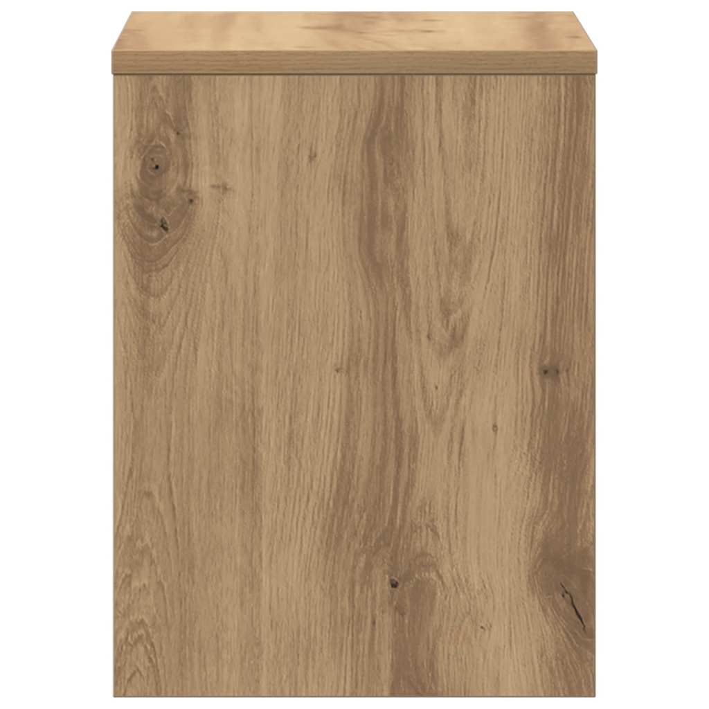Table de Chevet Moderne Bois 2 Tiroirs