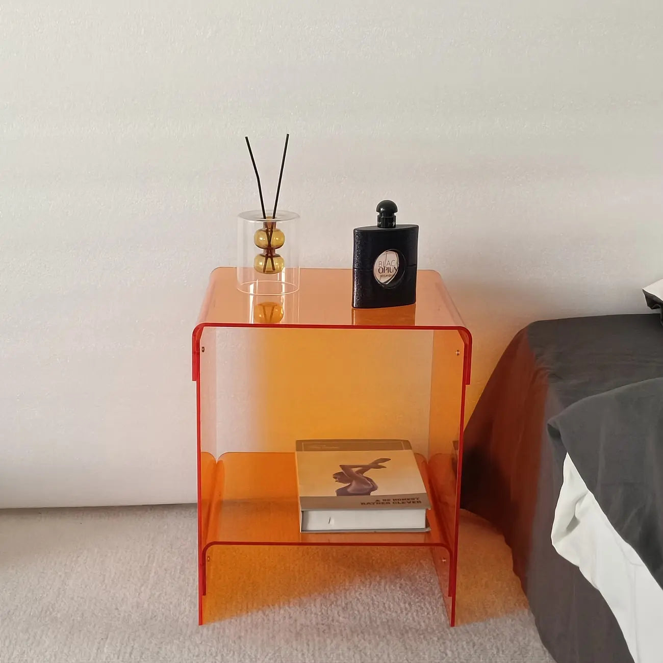 Table de Chevet Design Originale Acrylique