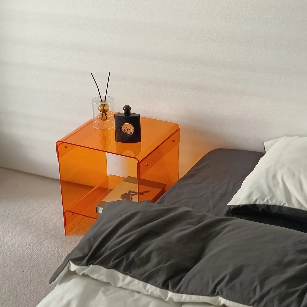 Table de Chevet Design Originale Acrylique