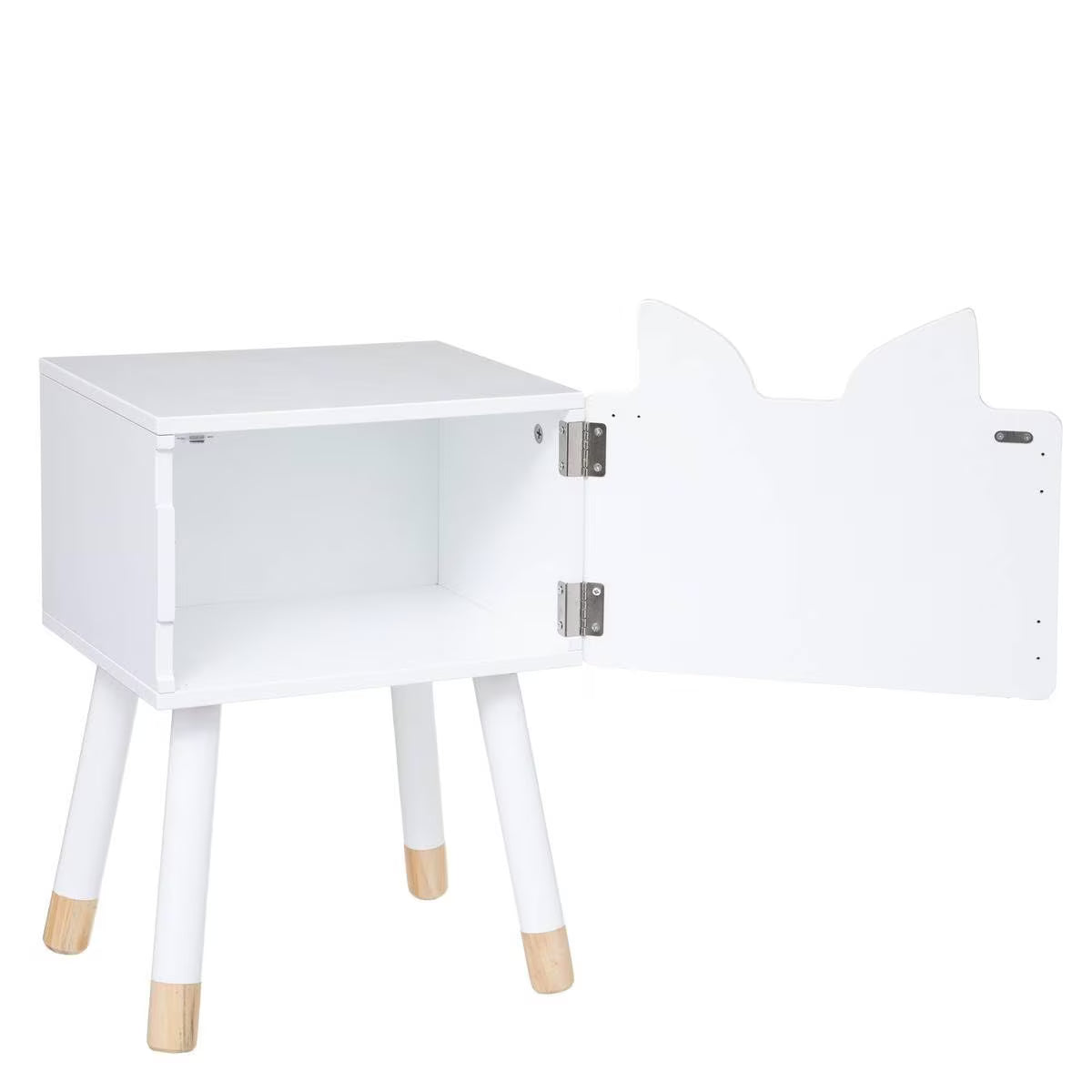 Table de chevet enfant blanche