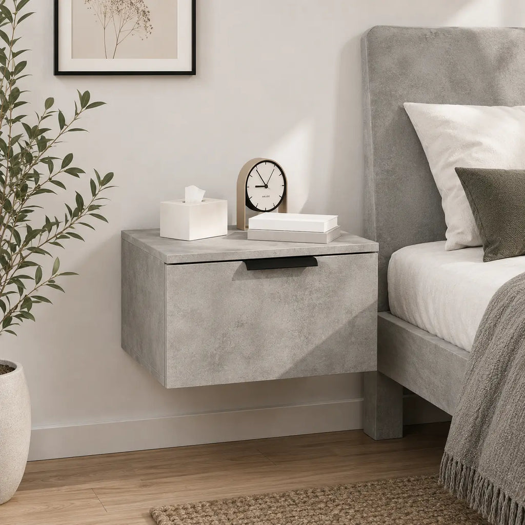 Table de Chevet Murale Suspendue