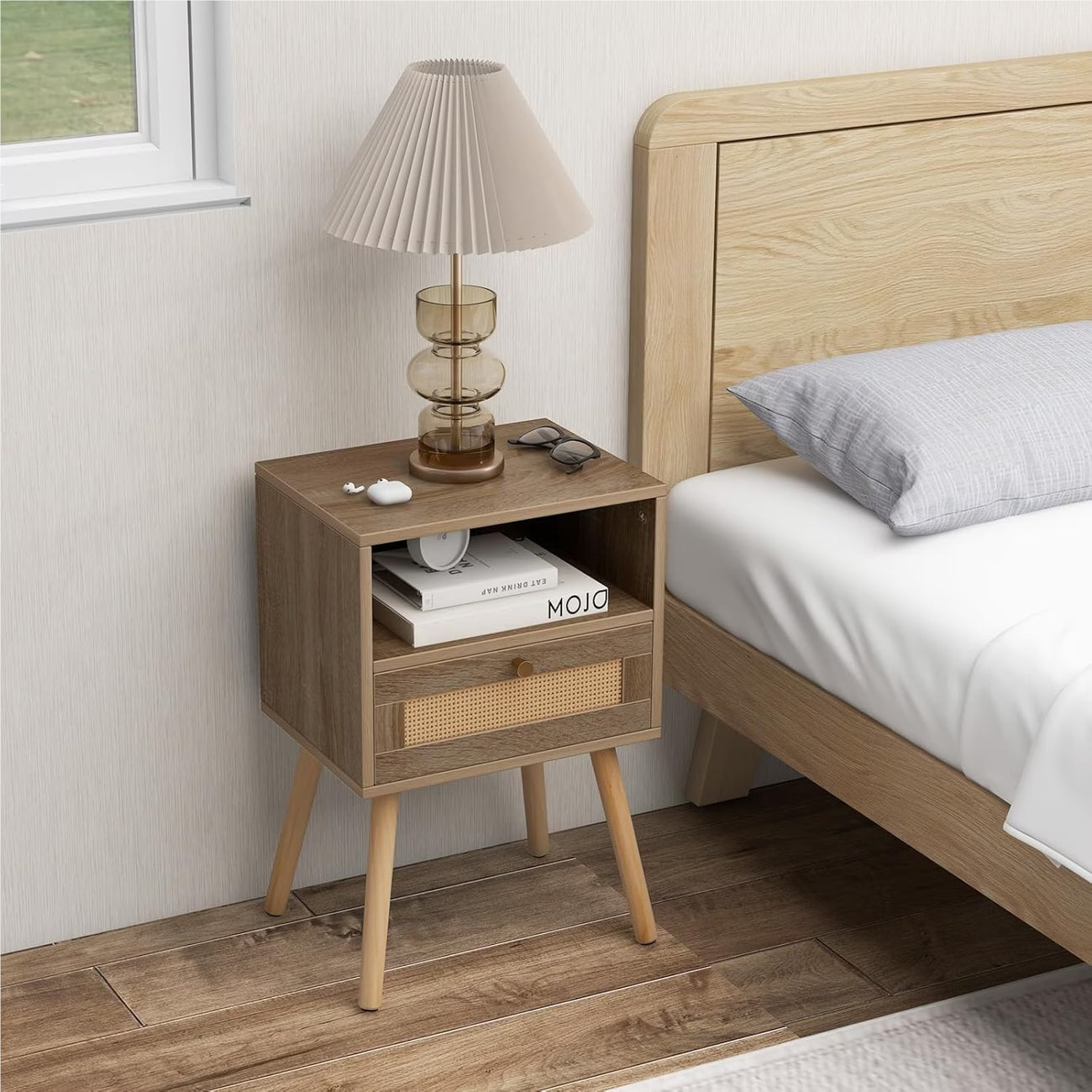 Table de Chevet Rotin